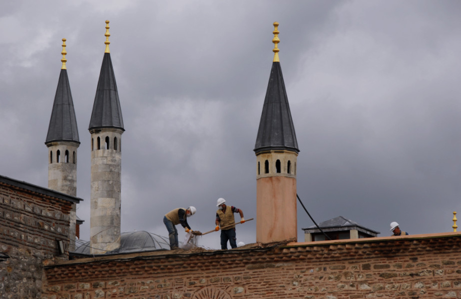Minaret Men of Topkapi
